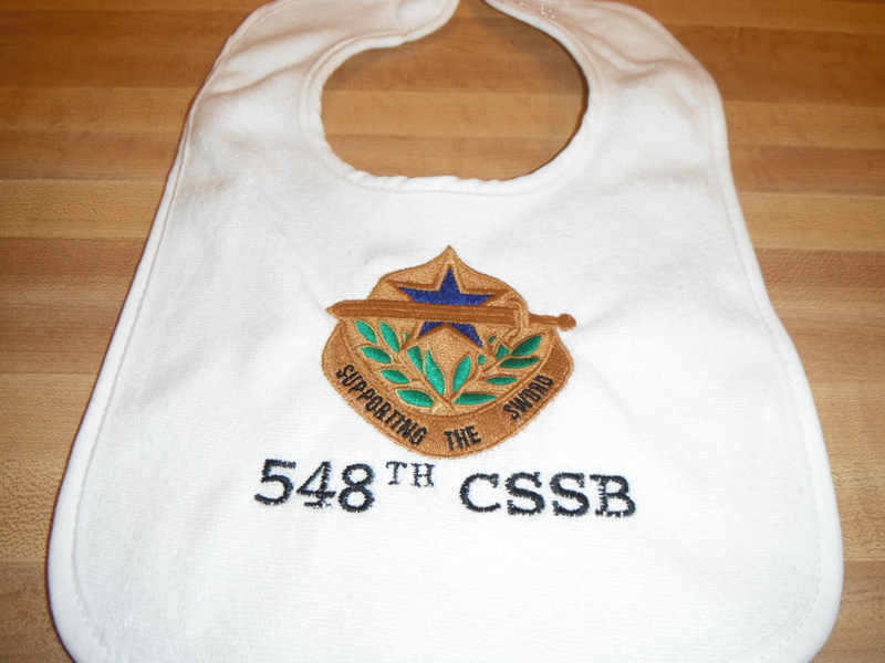 Embroidered 548th CSSB