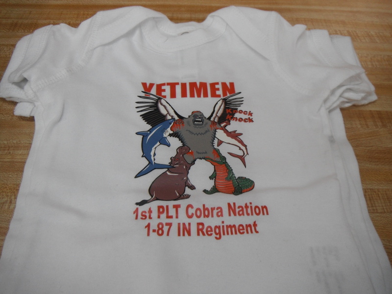 Yetimen 1st PLT Cobra Nation 1-87 IN Regiment screen print