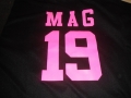 Mag 19 in pink screen print